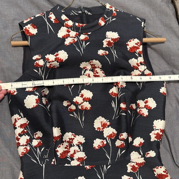 Tory Burch Black Cherry blossom peplum top - Picture 6 of 6